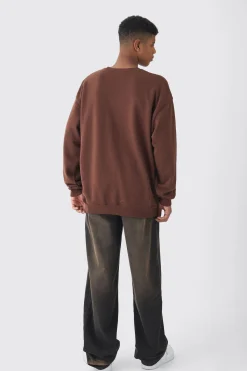 boohooMAN Sweat-shirt Surdimensionné Imprimé Official Champions Lavé Tall en<Homme Tout Afficher|Sweats À Capuche Tall