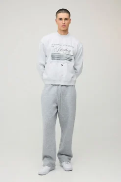 boohooMAN Sweatshirt Surdimensionné Imprimé Magazine Playboy Sous Licence<Homme Sweats À Capuche Et Sweatshirts|Sweats À Capuche Et Sweats