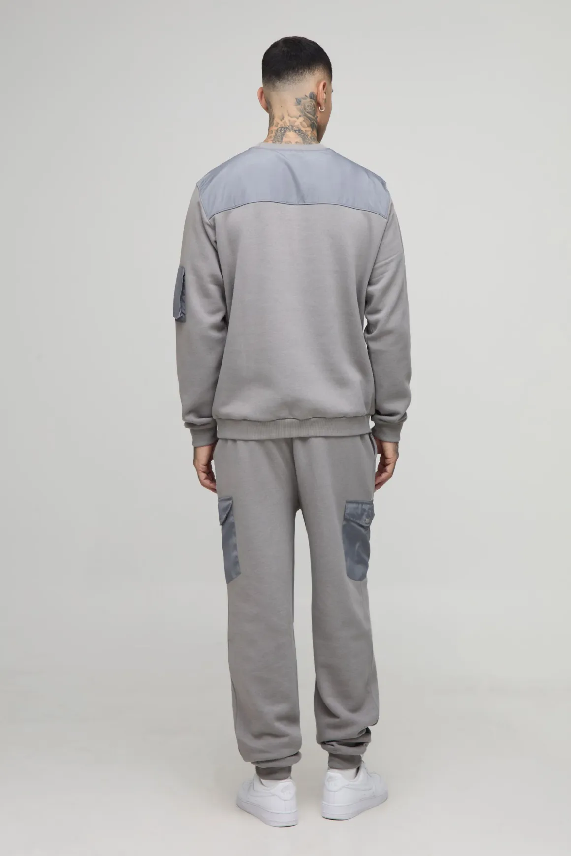 Sweat-shirt utilitaire, coupe Regular Fit, pour personnes de grande taille