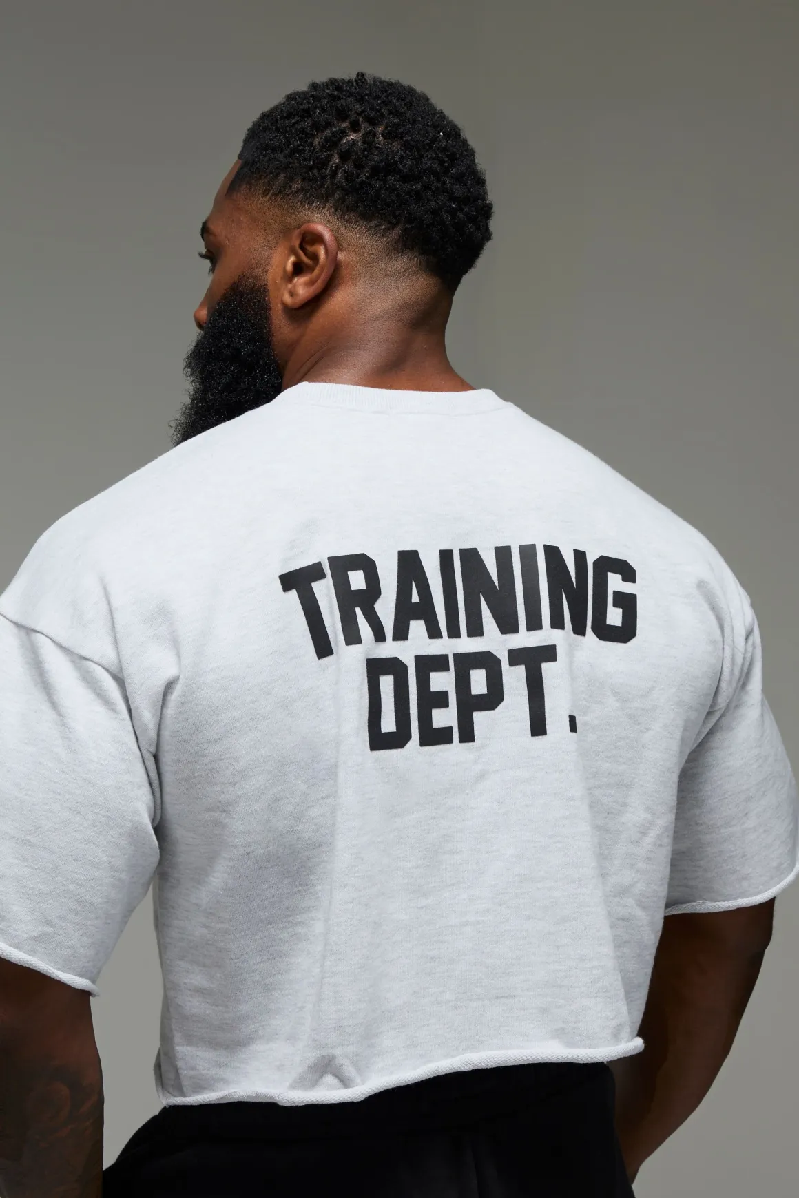 Sweat Training Dept Manches Courtes Cropped