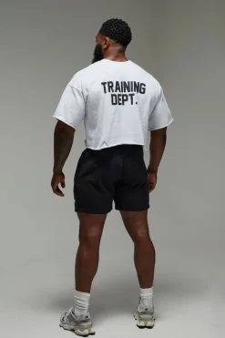 Sweat Training Dept Manches Courtes Cropped