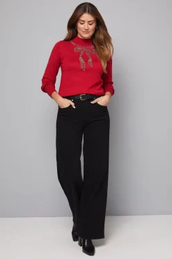 synthétiquell Blouson à Nœud Orné