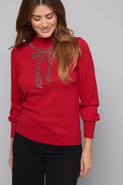 synthétiquell Blouson à Nœud Orné
