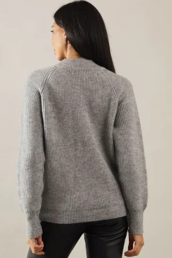Wallis synthétiquell Boutonné Stitchy Petite Taille<Femme Pulls Et Gilets|Toutes Les Mailles