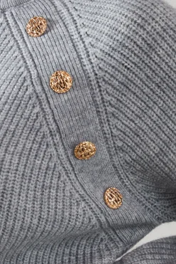 Wallis synthétiquell Boutonné Stitchy Petite Taille<Femme Pulls Et Gilets|Toutes Les Mailles
