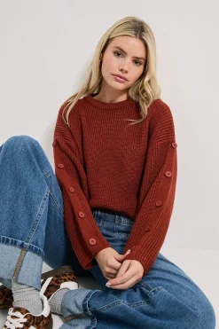 Dorothy Perkins synthétiquell Boutonné sur les Manches<Femme Pulls Et Gilets|Toutes Les Mailles