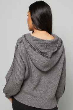 synthétiquell à Casynthétiqueche avec Détails de Finition Charcoal Petite