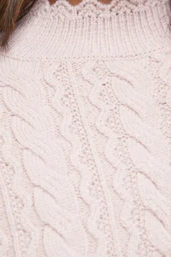 Oasis synthétiquell Col Festonné avec Détails Torsadés Ondulés<Femme Pulls Et Gilets|Toutes Les Mailles