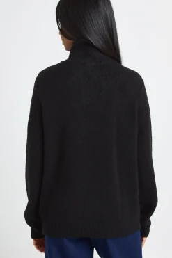 Synthétiquell Col Montant Avec Détail Boutons