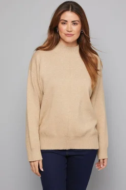 Wallis synthétiquell Col Montant à Détails de Coutures<Femme Pulls Et Gilets|Toutes Les Mailles