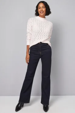 Wallis synthétiquell Col Montant Pointelle Pailleté<Femme Pulls Et Gilets|Toutes Les Mailles