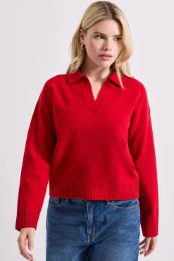 Dorothy Perkins synthétiquell à Col Polo<Femme Pulls Et Gilets|Toutes Les Mailles