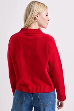 Dorothy Perkins synthétiquell à Col Polo<Femme Pulls Et Gilets|Toutes Les Mailles