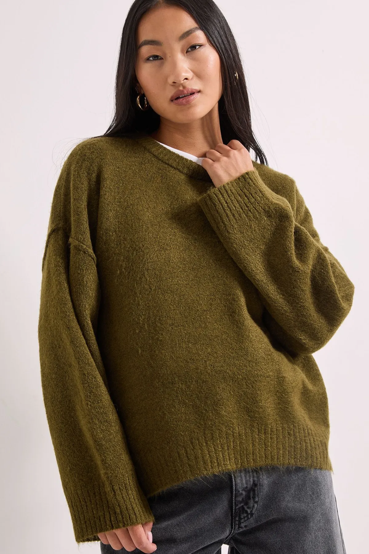 Dorothy Perkins synthétiquell Col Rond Décontracté Petite<Femme Pulls Et Gilets|Toutes Les Mailles