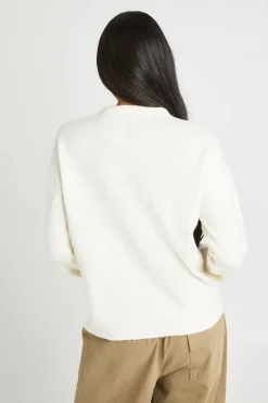 Synthétiquell Col Rond En Maille Pour Grandes Tailles