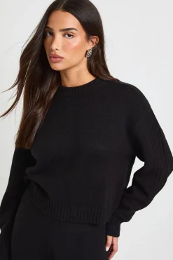 Synthétiquell Col Rond Et Pantalon Large Petite
