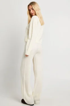 boohoo Synthétiquell Col Rond Et Pantalon Large<Femme Pulls Et Gilets|Toutes Les Mailles