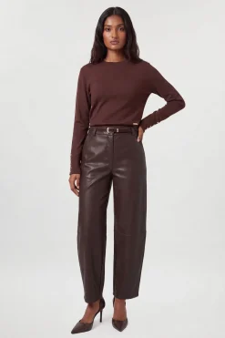 Synthétiquell Col Rond À Manches Longues Tricoté En Mélange De Viscose Forever