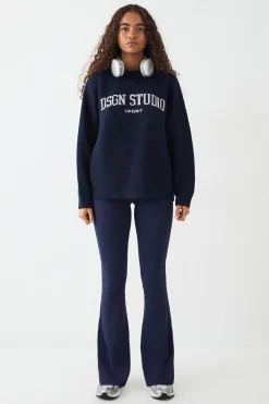 synthétiquell Col Rond Oversize Tricoté DSGN Studio