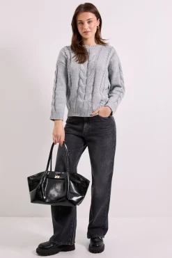 Dorothy Perkins synthétiquell Col Rond à Torsades<Femme Pulls Et Gilets|Toutes Les Mailles