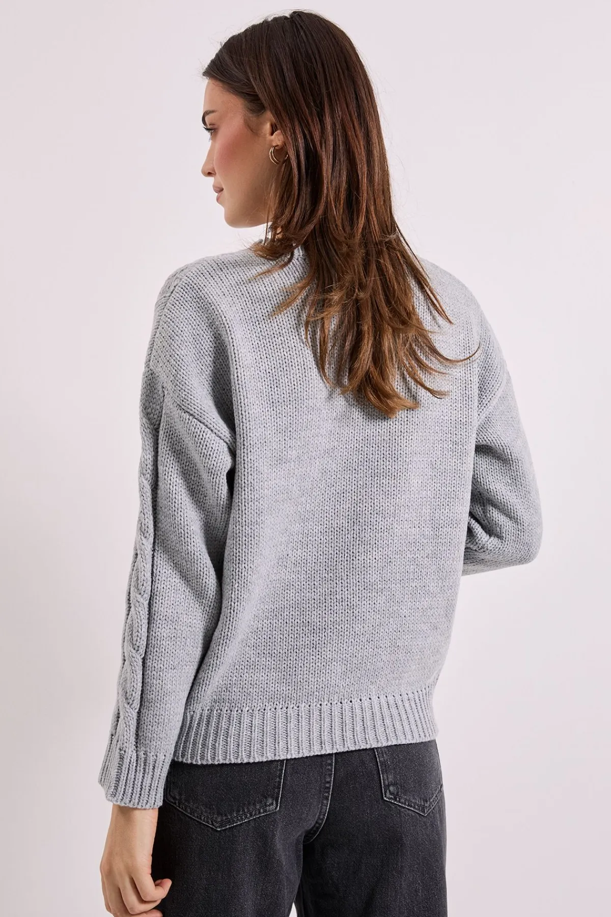 Dorothy Perkins synthétiquell Col Rond à Torsades<Femme Pulls Et Gilets|Toutes Les Mailles