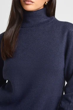 boohoo Synthétiquell Col Roulé En Maille<Femme Pulls Et Gilets|Toutes Les Mailles