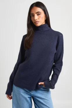 boohoo Synthétiquell Col Roulé En Maille<Femme Pulls Et Gilets|Toutes Les Mailles