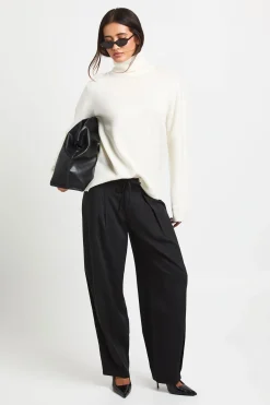 boohoo Synthétiquell Col Roulé En Maille<Femme Pulls Et Gilets|Toutes Les Mailles