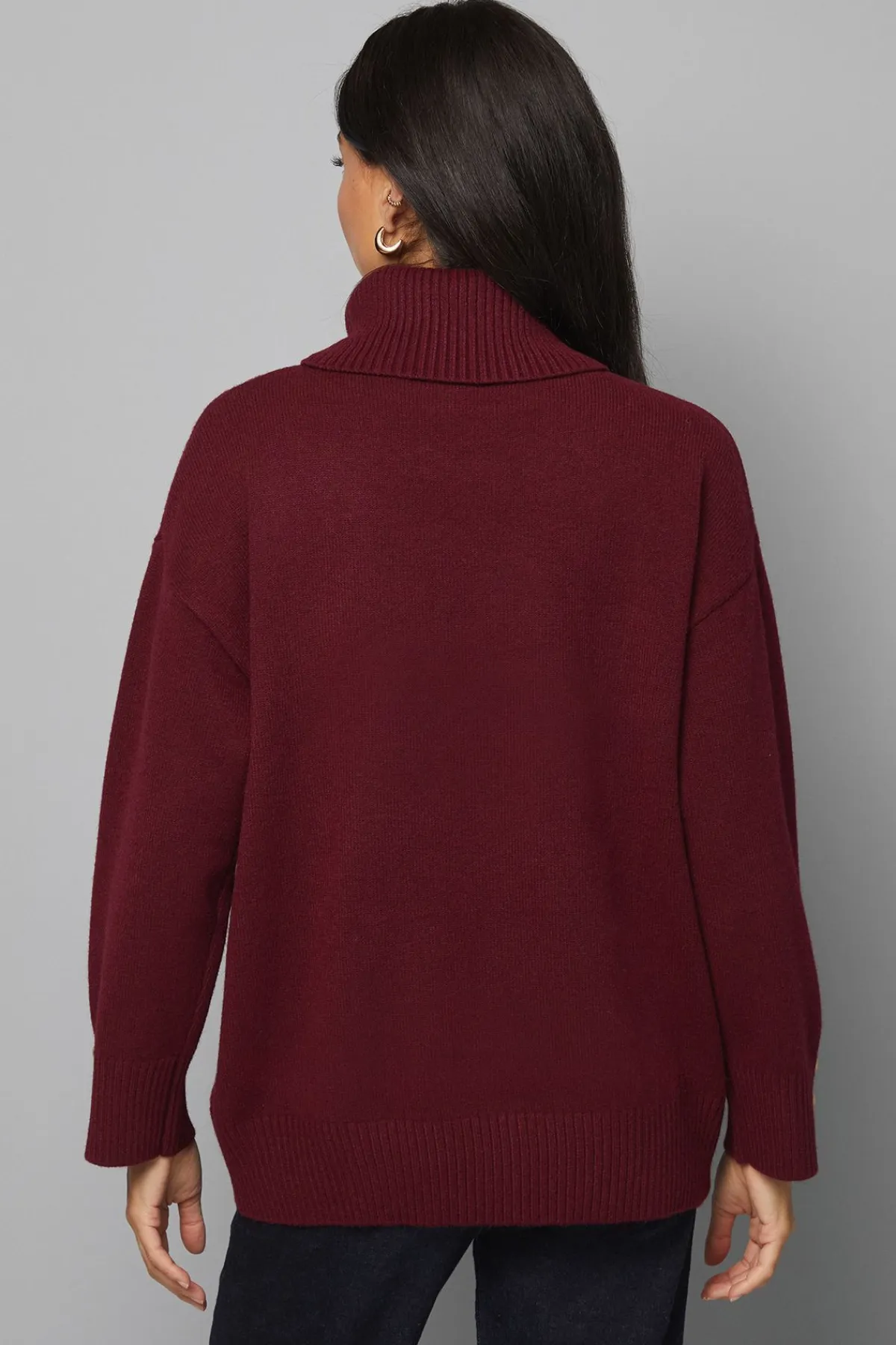 Wallis synthétiquell Col Roulé à Poignets Boutonnés<Femme Pulls Et Gilets|Toutes Les Mailles