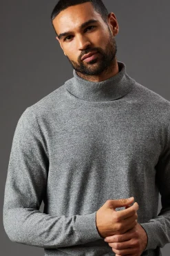 Burton synthétiquell Col Roulé Riche en Coton<Homme Maille|Mailles