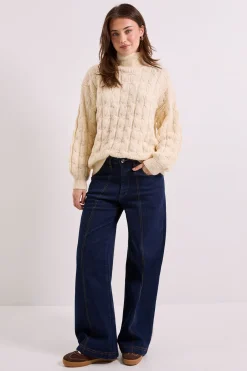 Dorothy Perkins synthétiquell Col Roulé à Torsades<Femme Pulls Et Gilets|Toutes Les Mailles