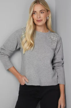 synthétiquell Col V Orné Petite Taille