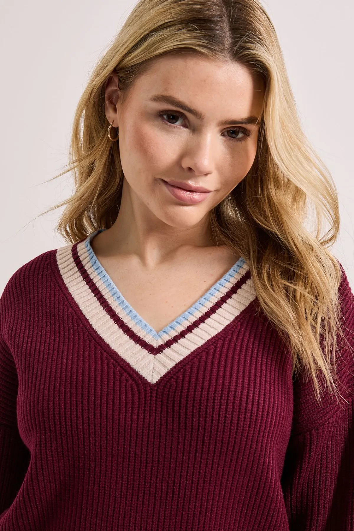 Dorothy Perkins synthétiquell Cricket à Détails Contrastés<Femme Pulls Et Gilets|Toutes Les Mailles