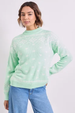 Dorothy Perkins synthétiquell de Noël Fairisle<Femme Pulls Et Gilets|Toutes Les Mailles
