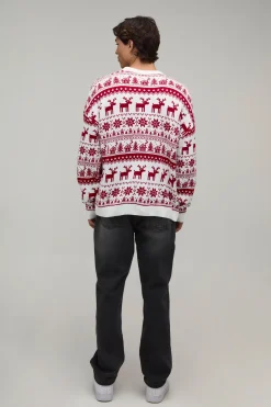 Synthétiquell De Noël Tricoté Décontracté Motif Filthy Animal