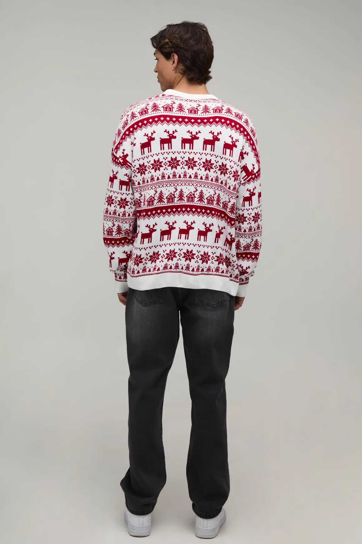 Synthétiquell De Noël Tricoté Décontracté Motif Filthy Animal