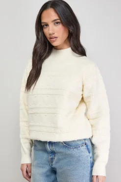 Oasis synthétiquell à Détails Point de Nope<Femme Pulls Et Gilets|Toutes Les Mailles