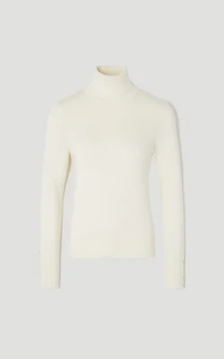 KarenMillen synthétiquell en Maille Col Roulé Mélange Viscose<Femme Pulls Et Gilets|Toutes Les Mailles