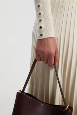 KarenMillen synthétiquell en Maille Col Roulé Mélange Viscose<Femme Pulls Et Gilets|Toutes Les Mailles