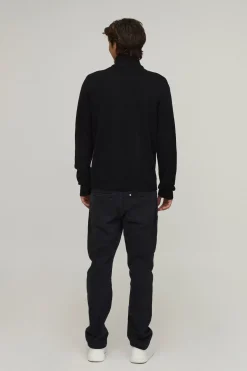 boohooMAN Synthétiquell En Maille Coupe Regular À Fermeture Éclair 1/4<Homme Maille|Mailles