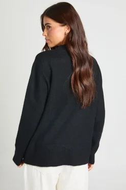 boohoo Synthétiquell En Maille Douce Col V<Femme Pulls Et Gilets|Toutes Les Mailles