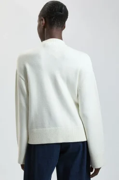 Synthétiquell En Maille Torsadée Mélange Viscose Avec Détail Cache-cœur