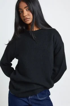 Synthétiquell Long Col Rond En Maille