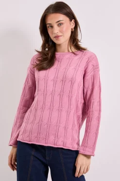 synthétiquell Mauve à Torsades Intégrales