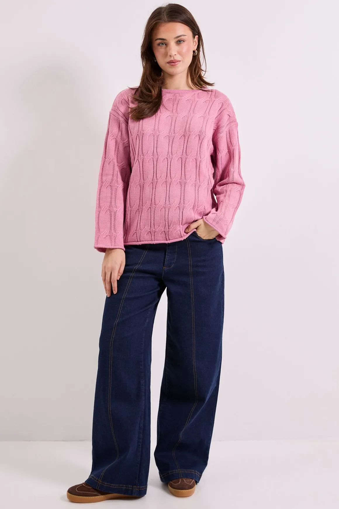 synthétiquell Mauve à Torsades Intégrales