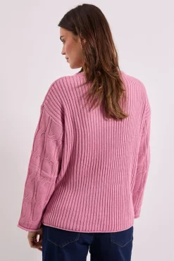 synthétiquell Mauve à Torsades Intégrales