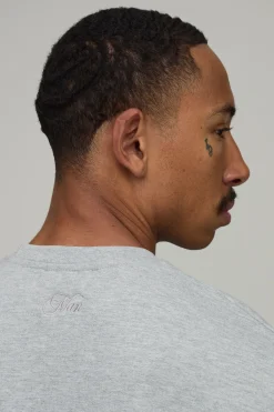 boohooMAN Synthétiquell Oversize En Maille Épaisse<Homme Nouveautés Grande Taille|Tout Afficher