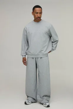 boohooMAN Synthétiquell Oversize En Maille Épaisse<Homme Nouveautés Grande Taille|Tout Afficher