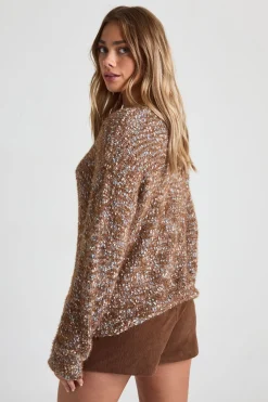 Synthétiquell Oversize En Maille Texturée