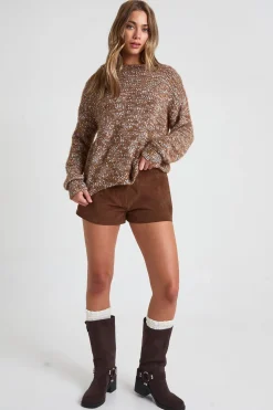 Synthétiquell Oversize En Maille Texturée